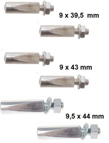 Fahrrad kurbelkeil - 2x,