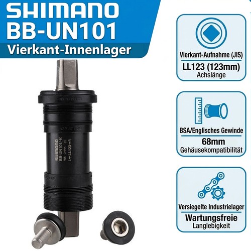 Shimano un101 vierkant - bb-un101,